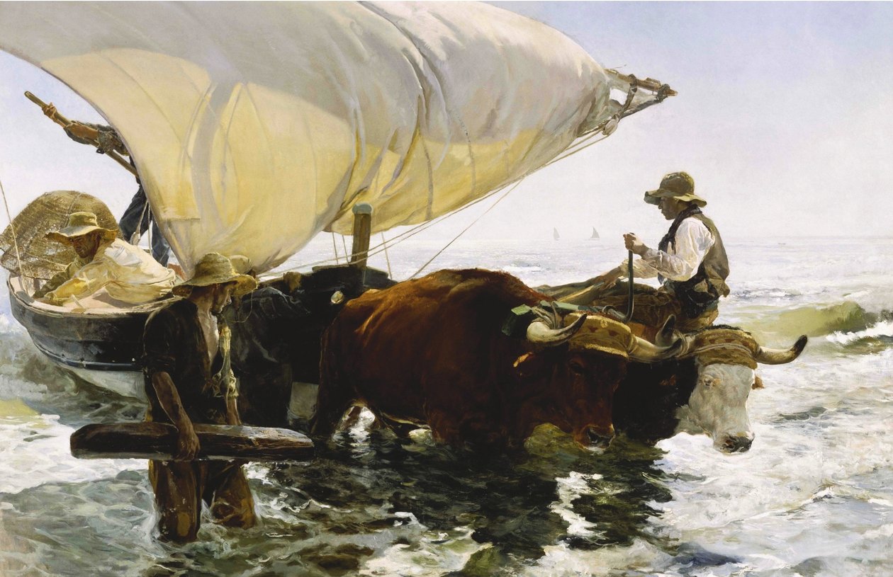 La vuelta de la pesca de Joaquín Sorolla