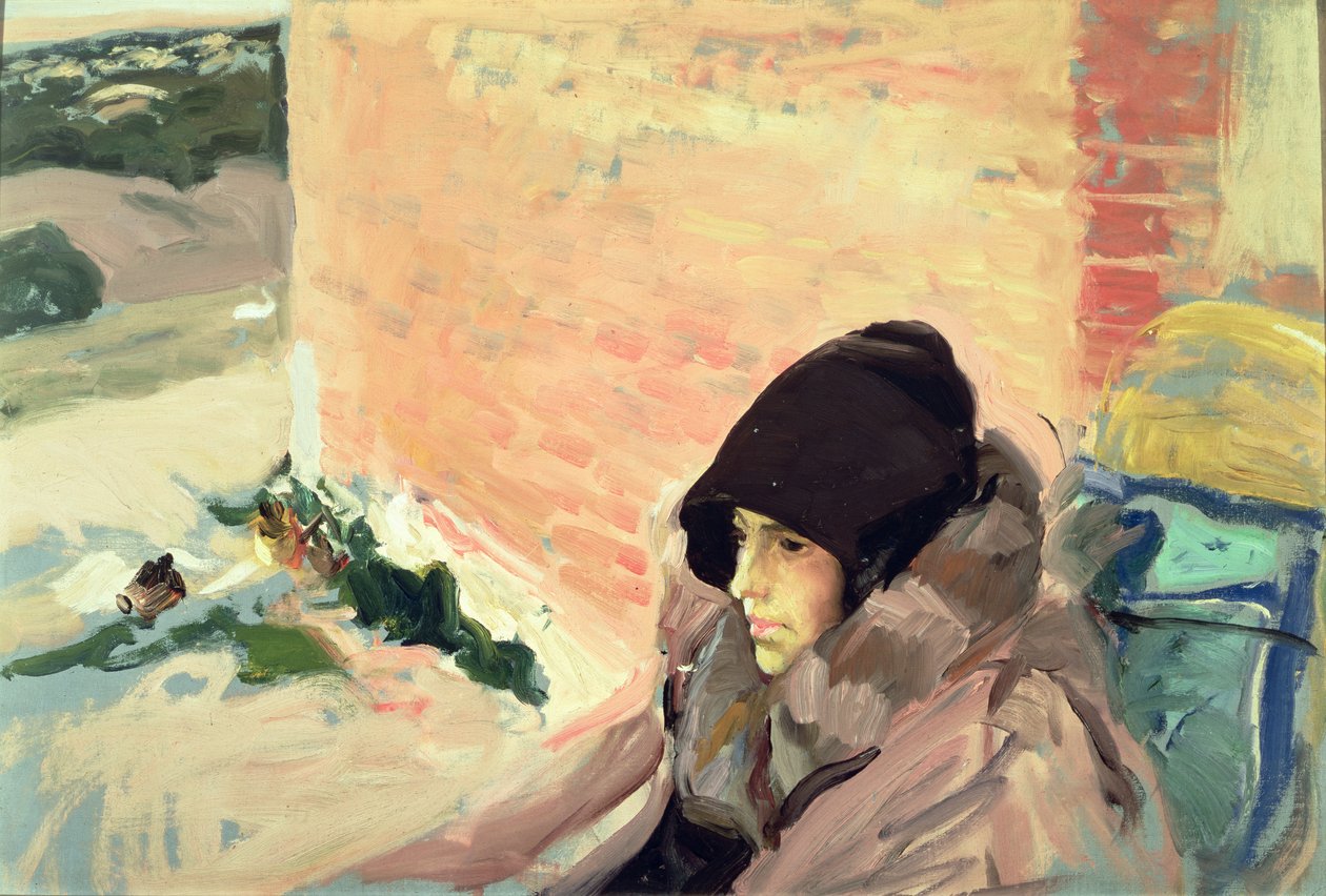 Retrato de María convaleciente de Joaquín Sorolla