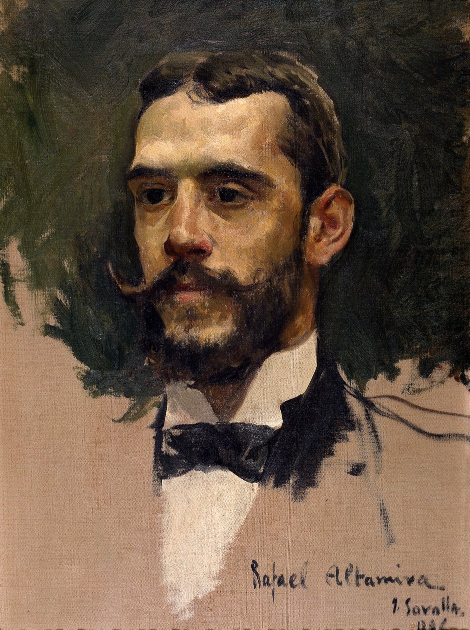 Rafael Altamira y Crevea de Joaquín Sorolla