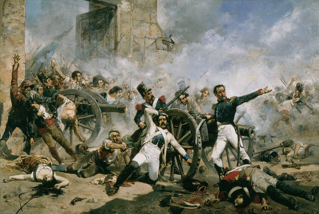 El 2 de mayo en Madrid, 1884 de Joaquín Sorolla