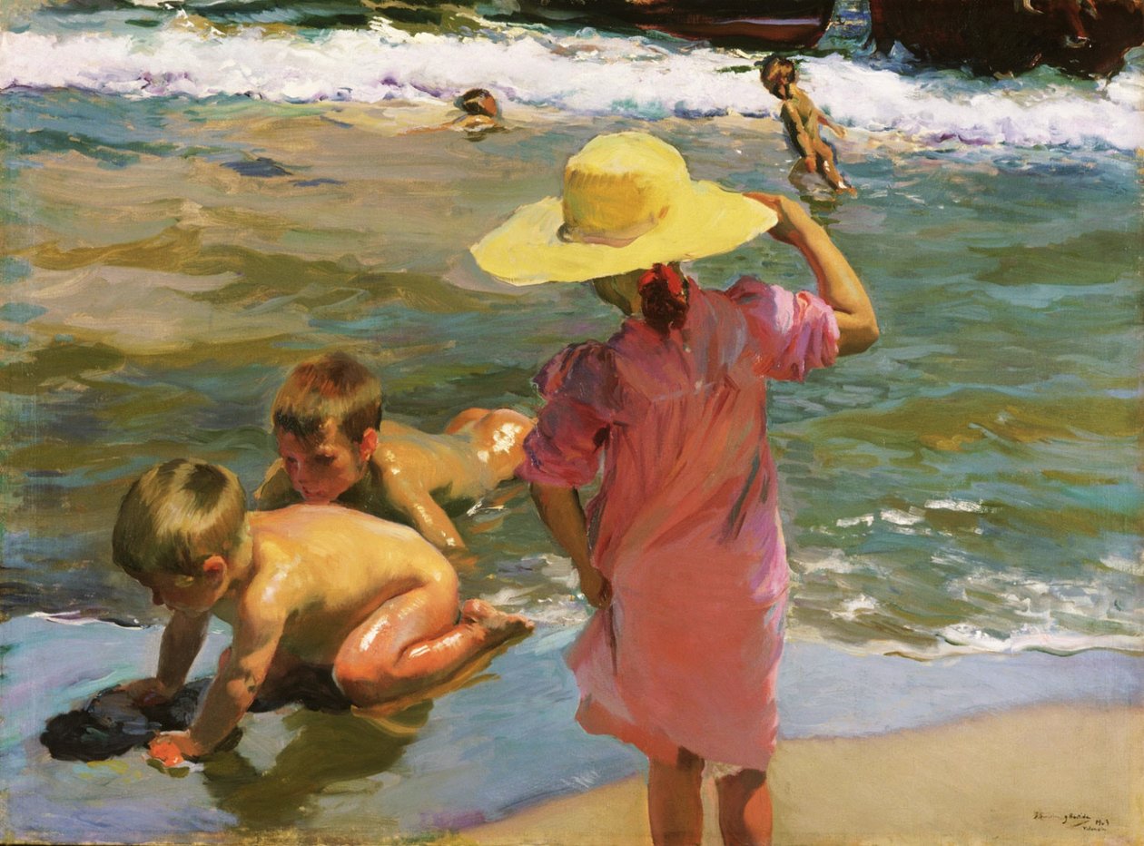Los jóvenes anfibios de Joaquín Sorolla