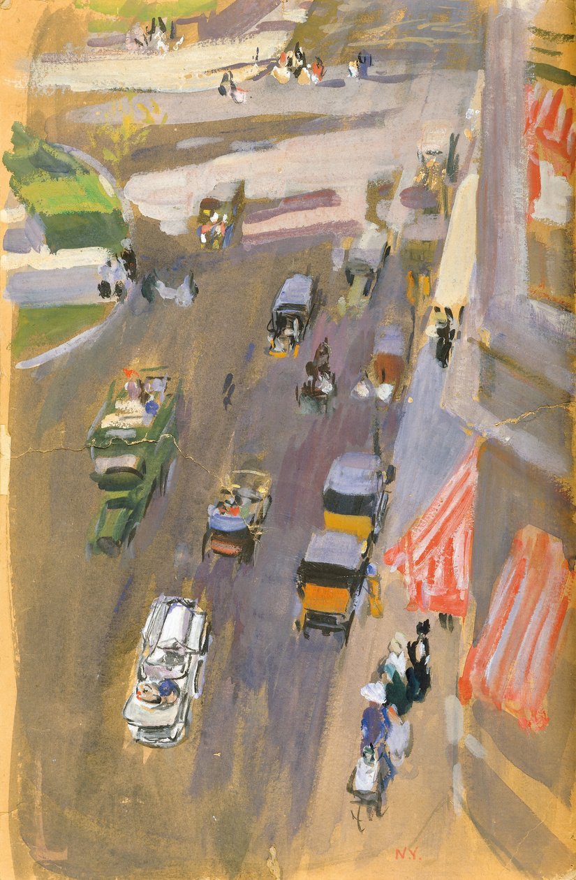 Quinta Avenida, Nueva York de Joaquín Sorolla