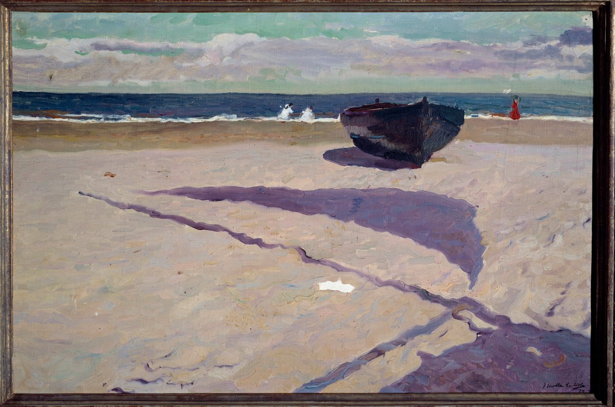 La sombra del barco de Joaquín Sorolla