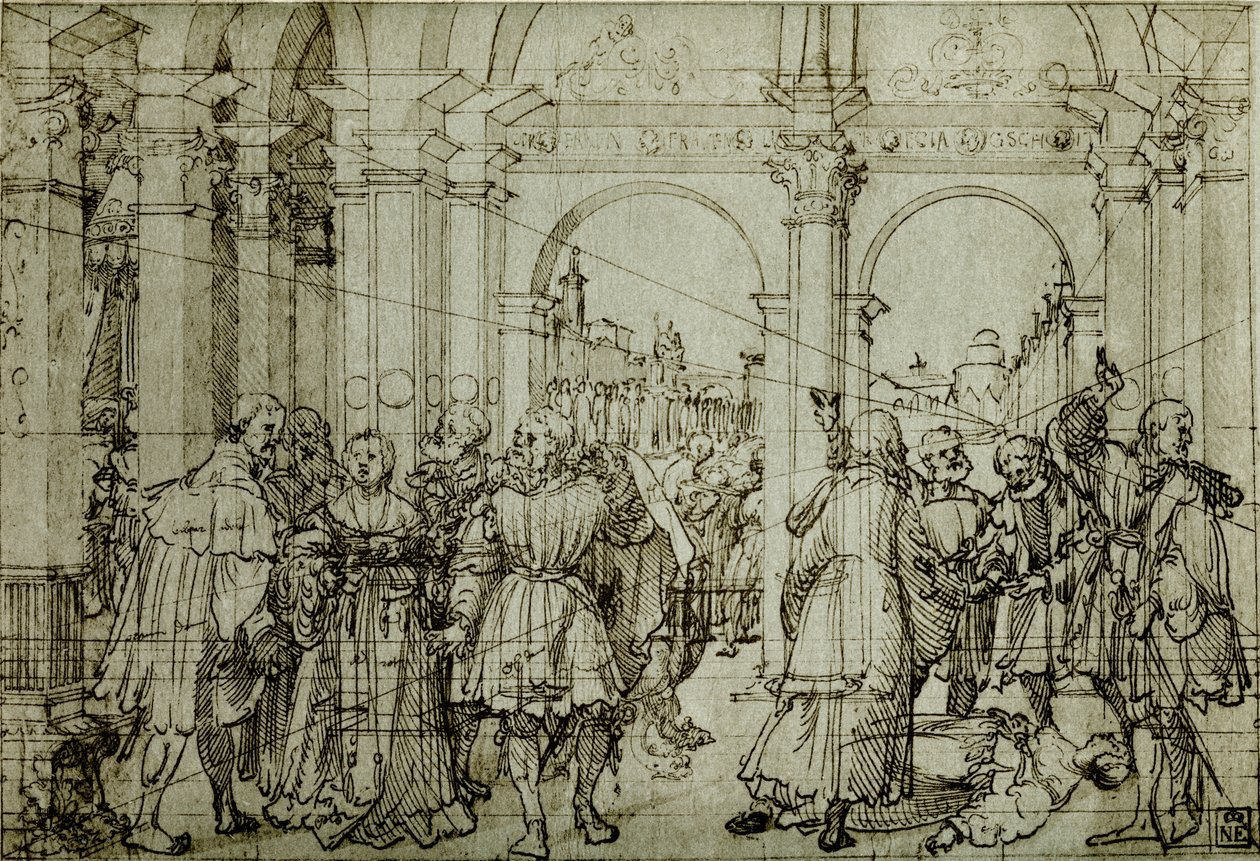 La historia de Lucrecia de Joerg the Elder Breu