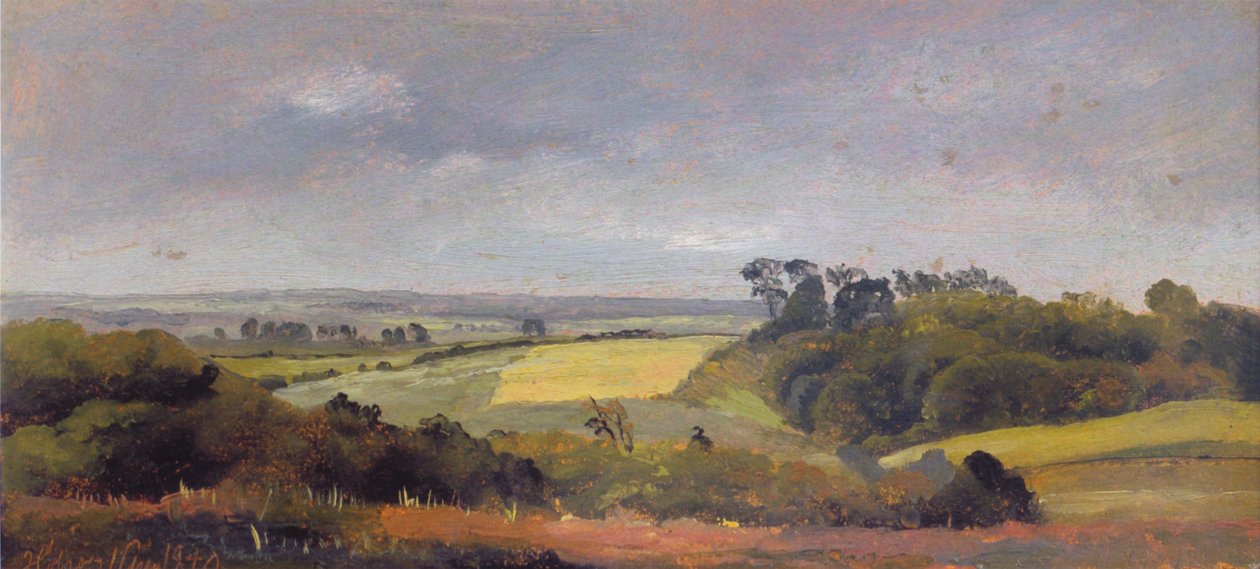 Desde Høbjerg de Johan Lundbye
