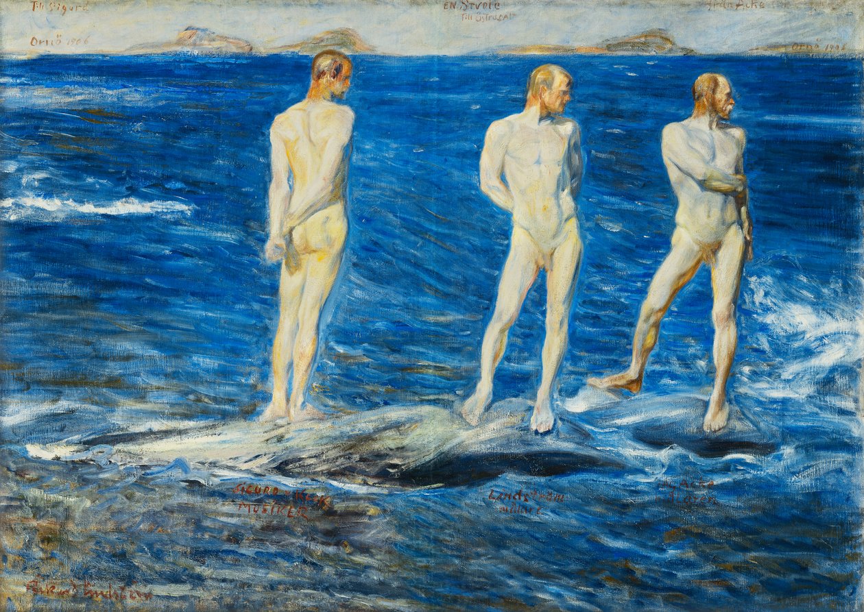 Sal, viento y mar, 1906, 1909 de Johan Axel Gustav Acke