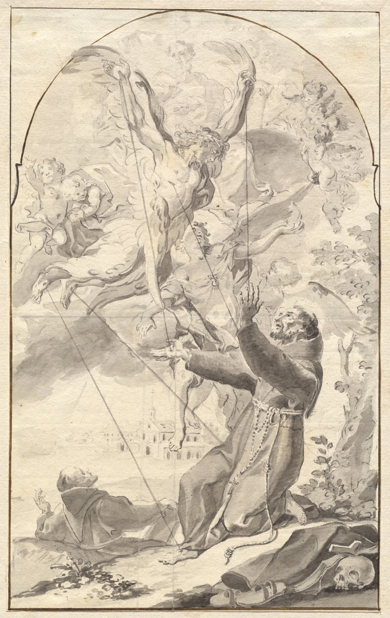 La Estigmatización de San Francisco de Johan Baptist Enzensberger