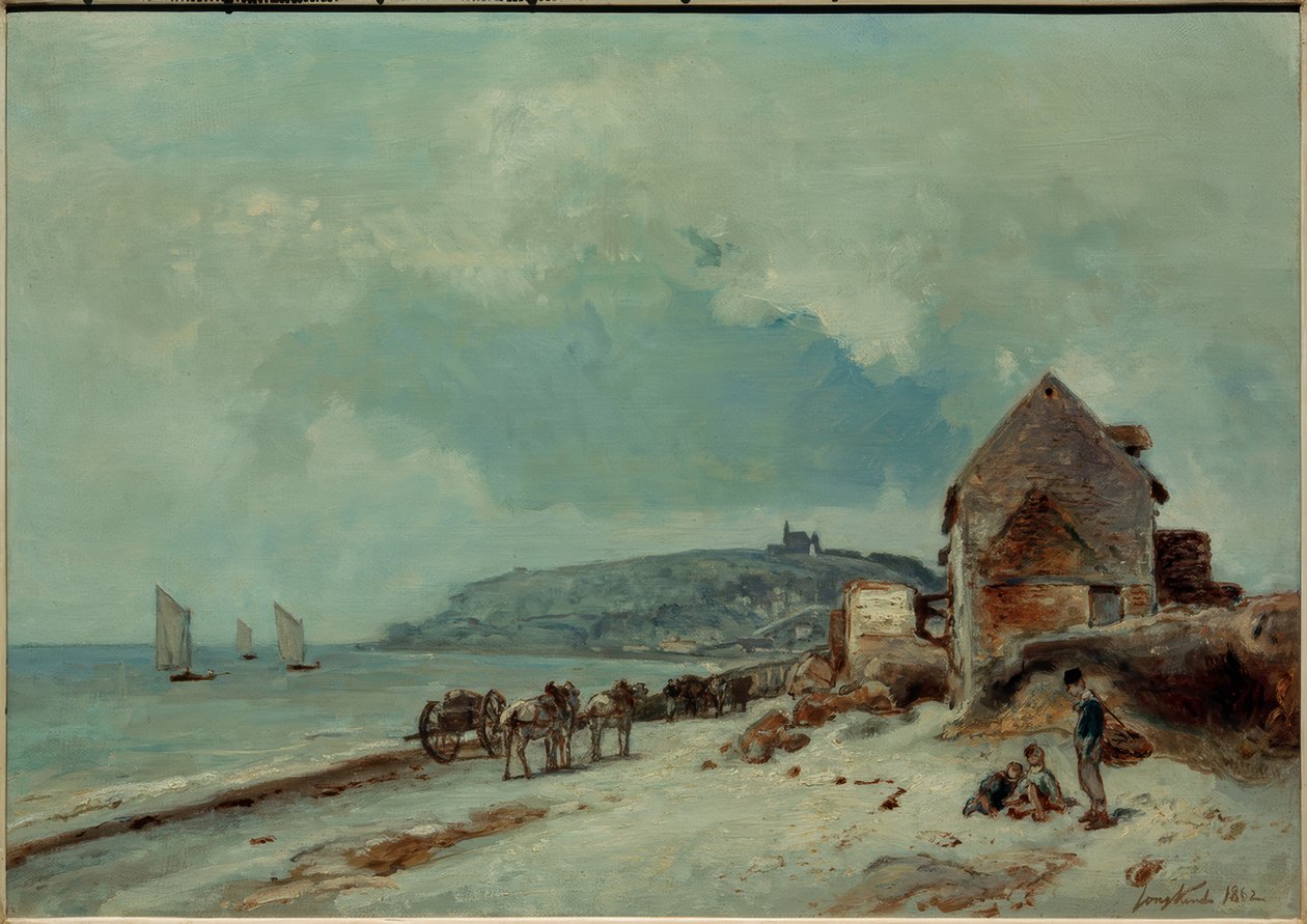 La Playa de Sainte-Adresse de Johan Barthold Jongkind