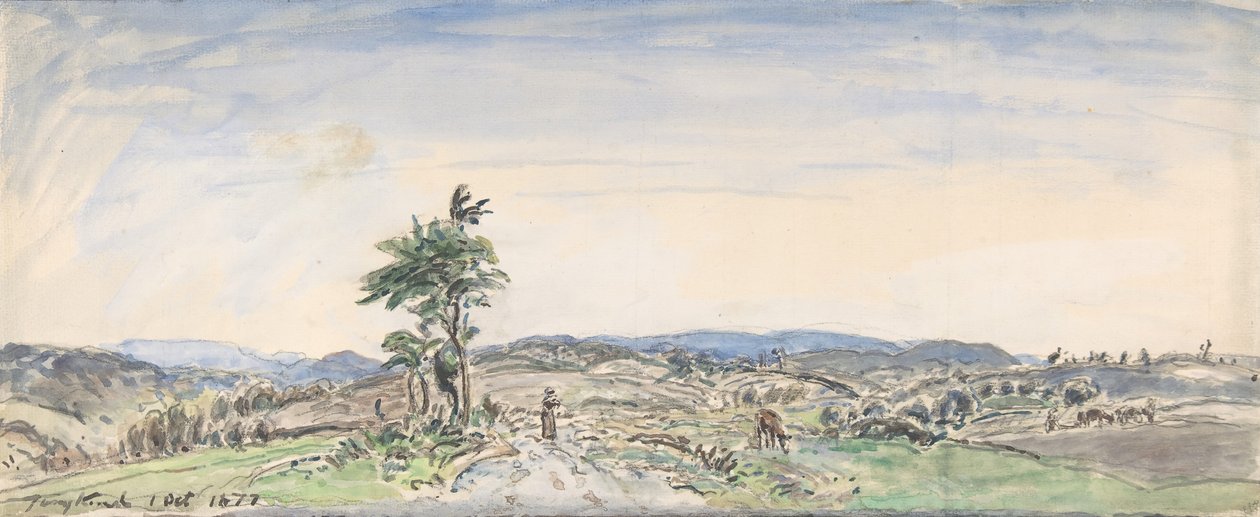 Paisaje de Johan-Barthold Jongkind
