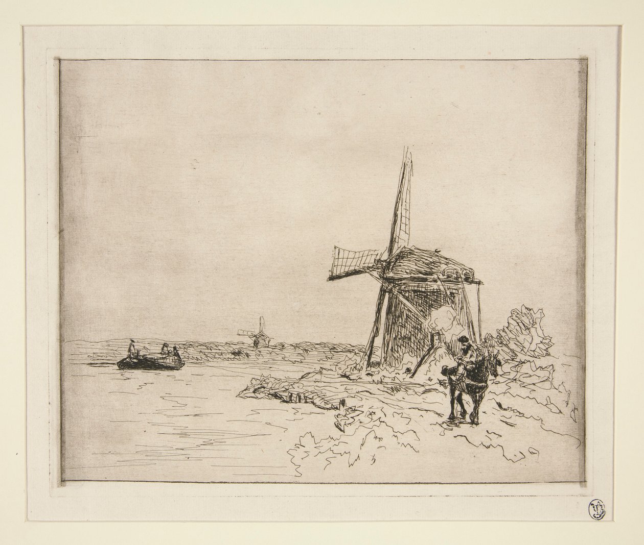 el camino de sirga de Johan Barthold Jongkind