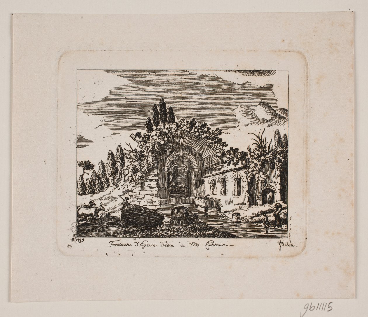Ruinas romanas de Johan Bülow