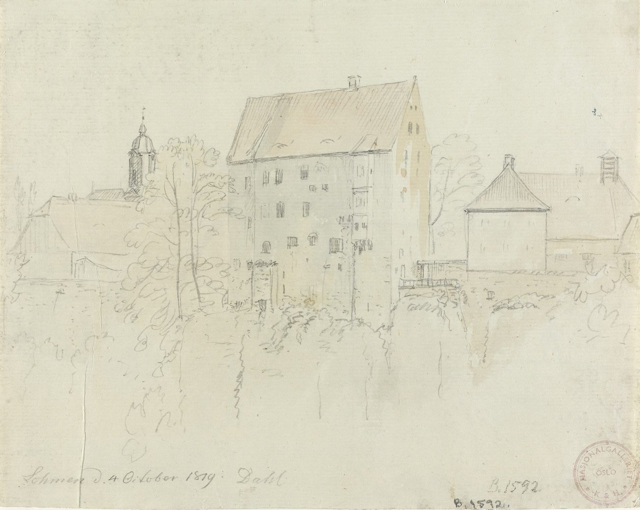 Desde Lohmen de Johan Christian Dahl