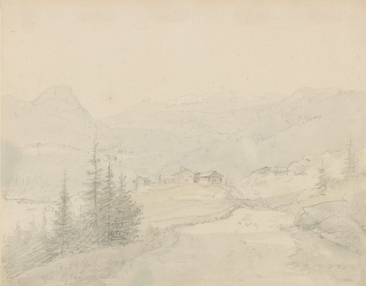 Desde Øylo, en Valdres de Johan Christian Dahl