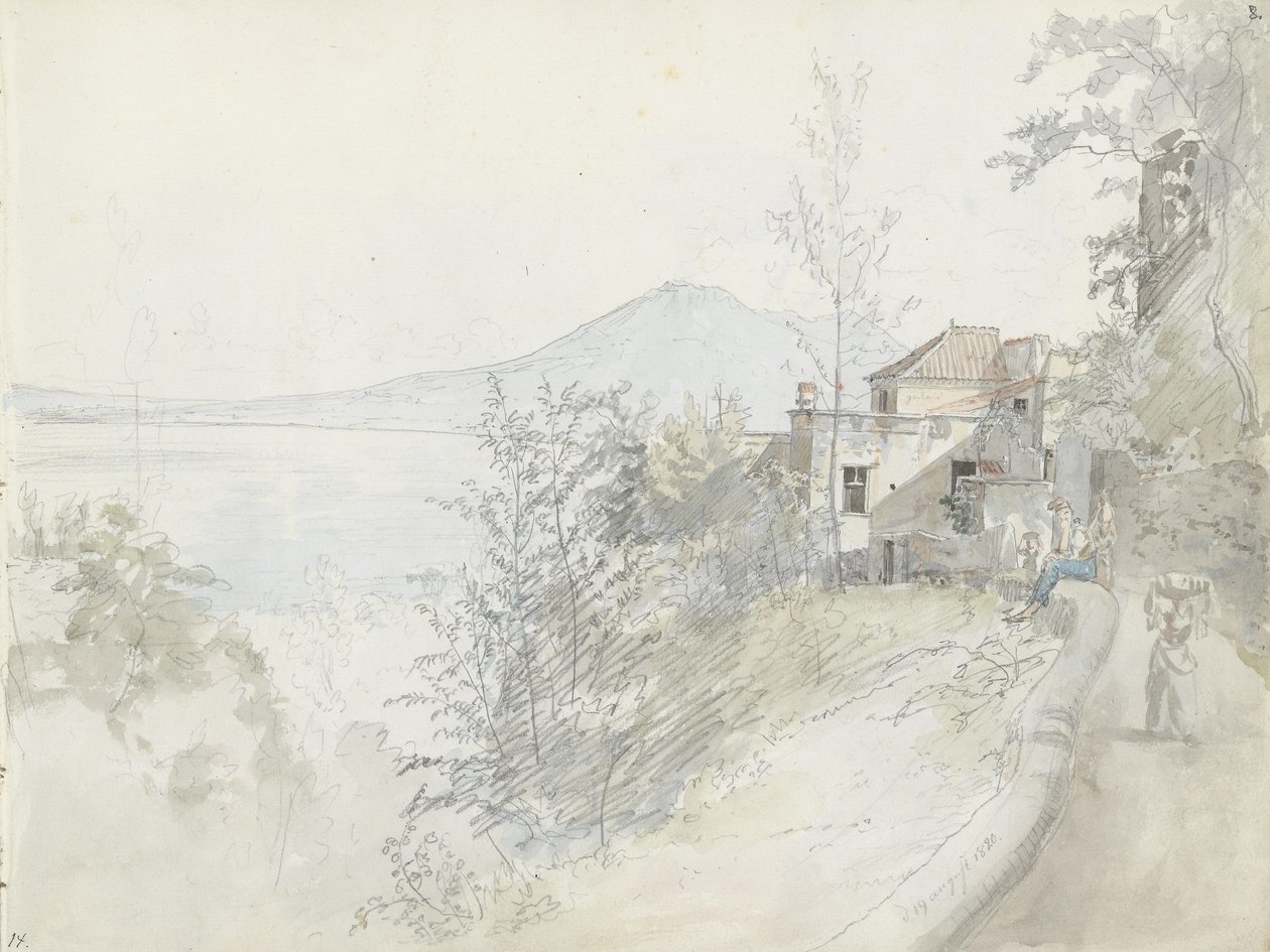 Alrededores de Castellammare de Johan Christian Dahl