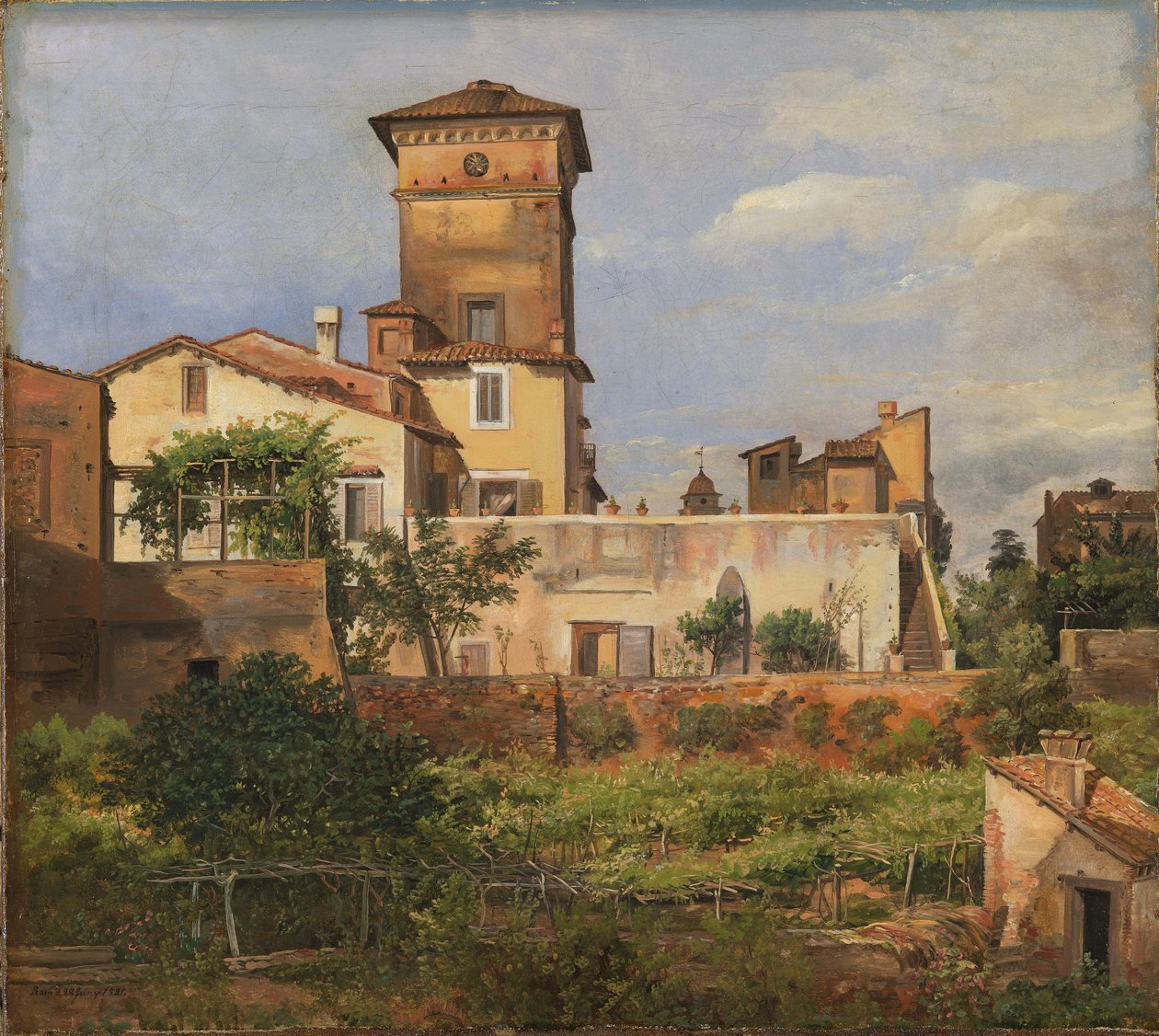 Villa Malta, Roma de Johan Christian Dahl