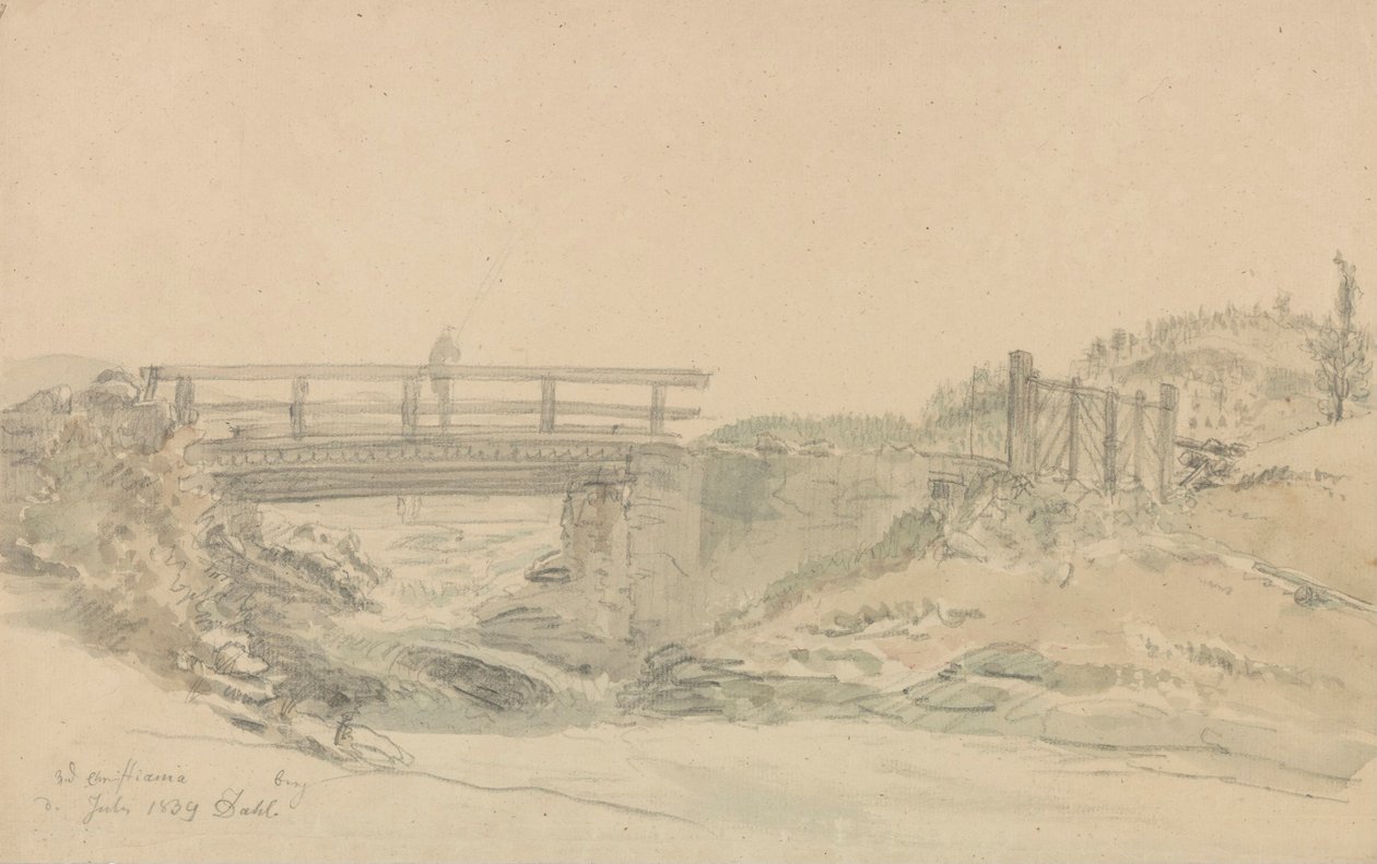 Cerca de Christiania de Johan Christian Dahl