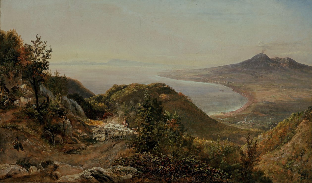 Vista desde Pimonte de Johan Christian Dahl