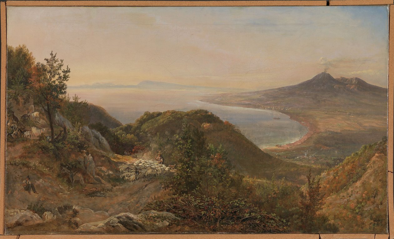 Vista desde Pimonte de Johan Christian Dahl
