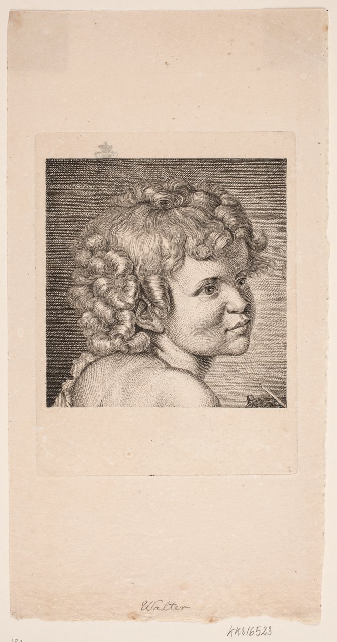 La Cabeza de Le Souffleur de Johan Christian Ernst Walter