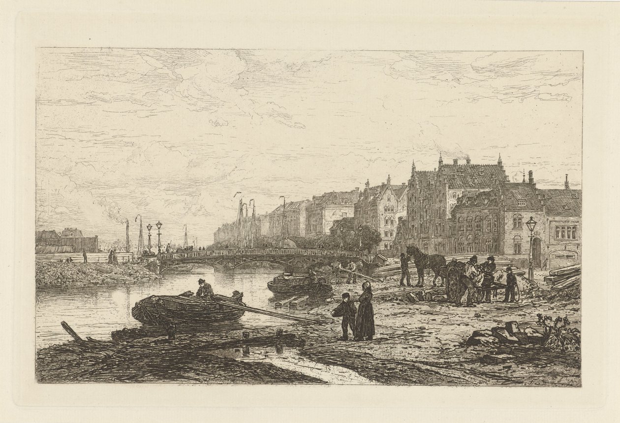 Vista de la Stadhouderskade de Johan Conrad Greive