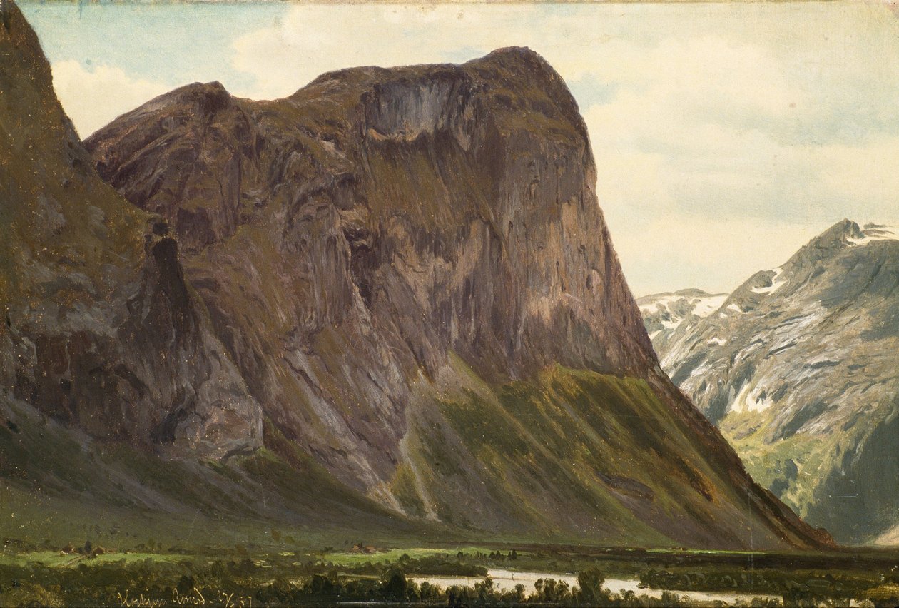 Desde Horgheim in Romsdal de Johan Fredrik Eckersberg