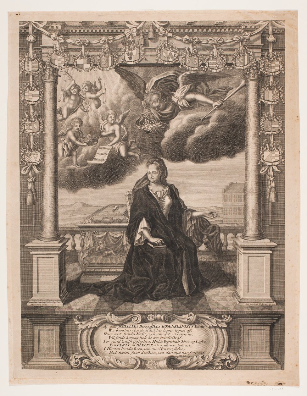 Birgitte Rosenkrantz, nacida Skeel de Johan Friedlein
