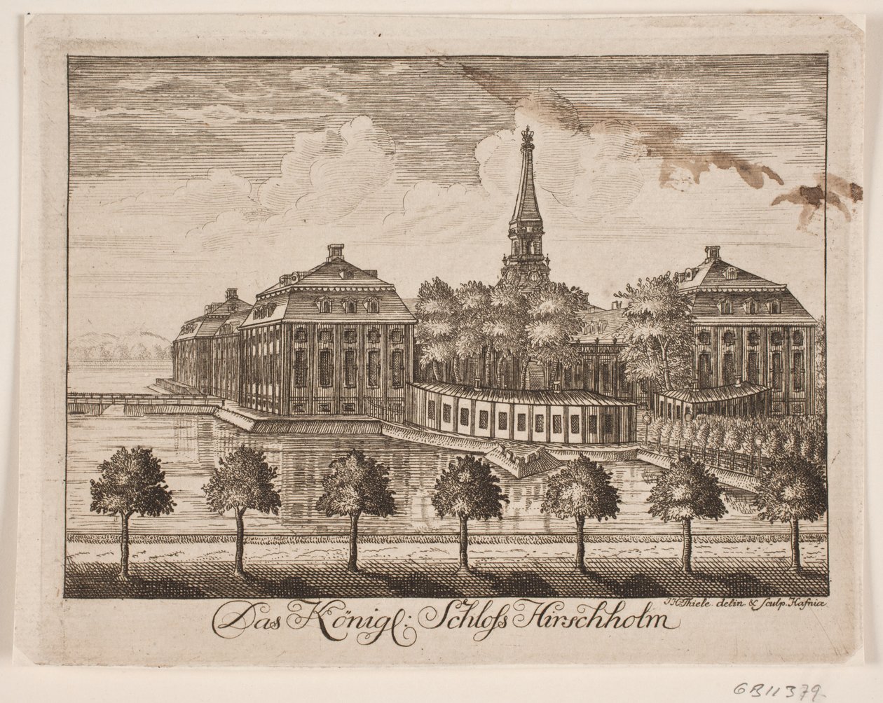 Castillo de Hørsholm de Johan Herman Thiele