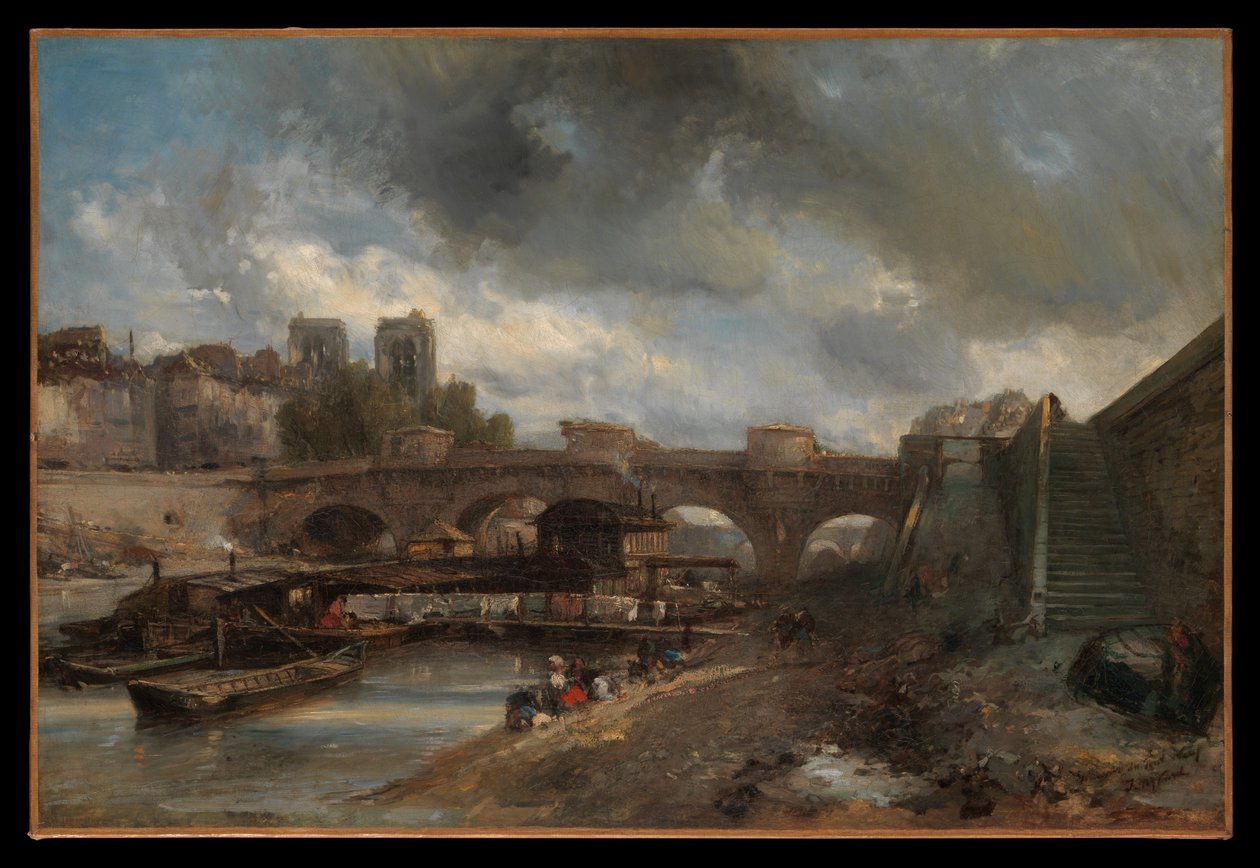Puente Nuevo de Johan Jongkind