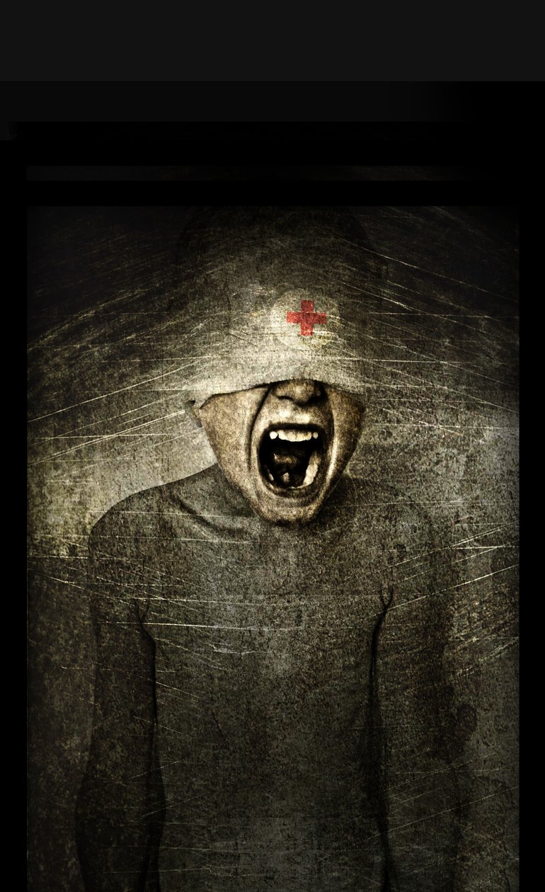 Hurt, 2013 (manipulación de fotos) de Johan Lilja