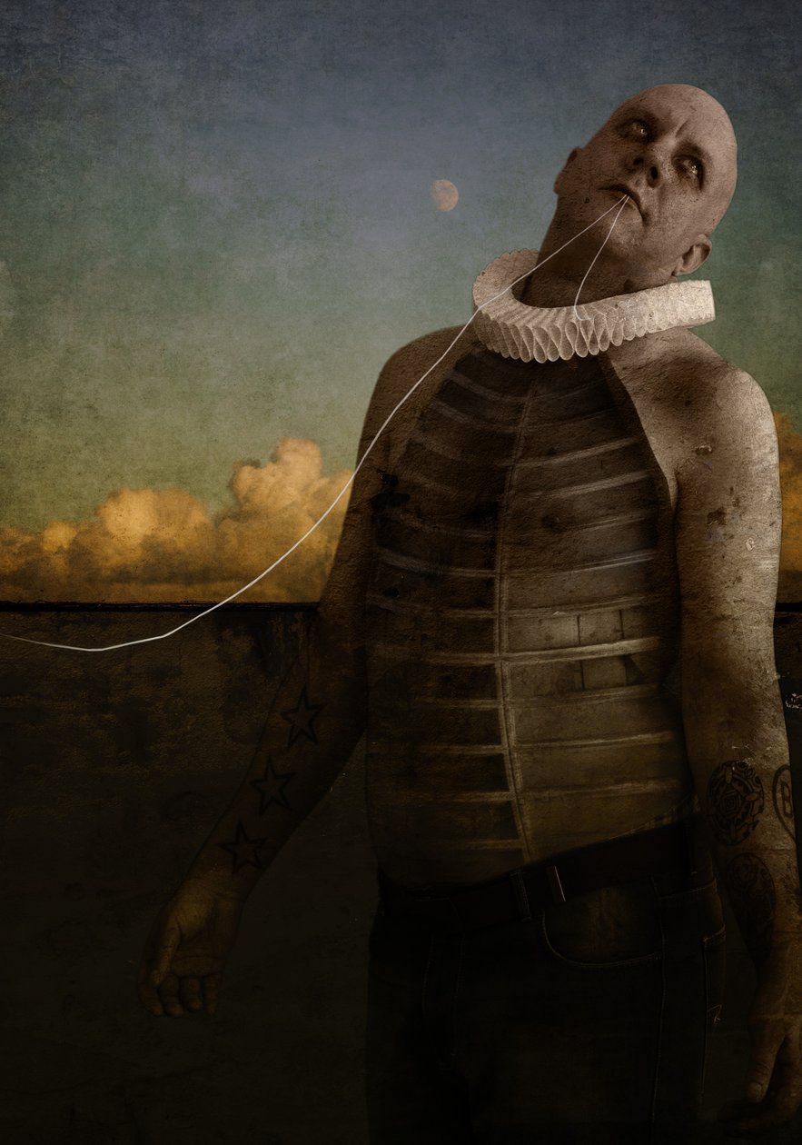 Es difícil ser hombre, 2014 (arte fotográfico arte digital) de Johan Lilja