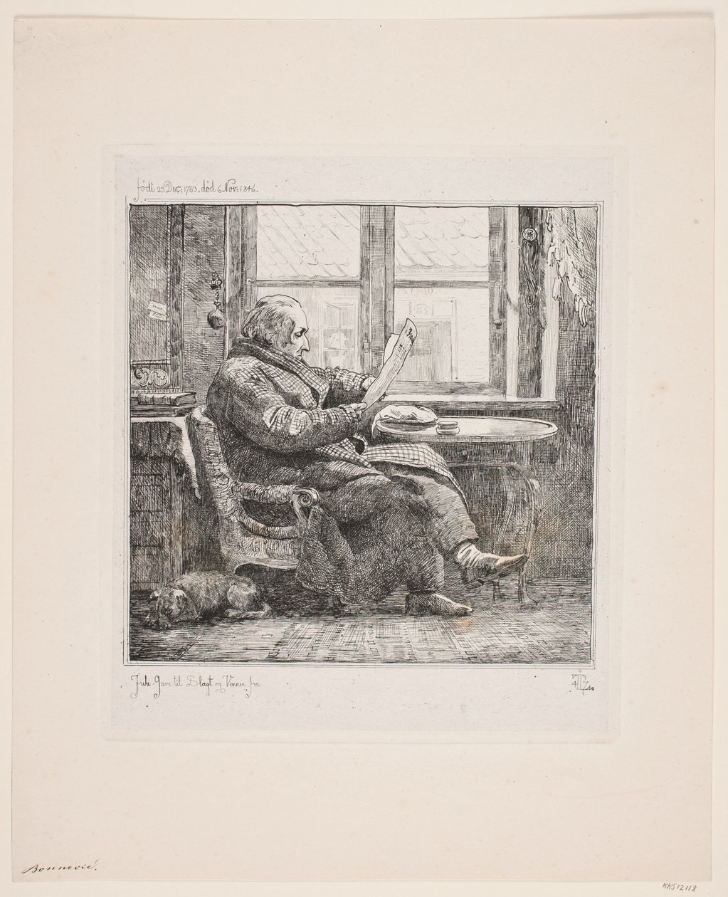 Danés: Justitsråd Emanuel Bonnevie de Johan Lundbye