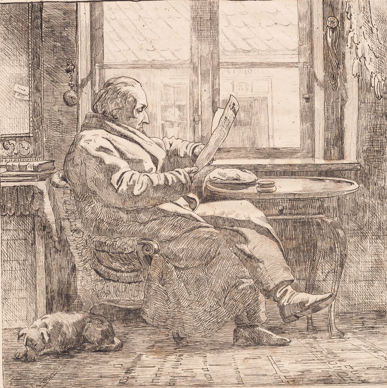 Justitsråd Emanuel Bonnevie de Johan Thomas Lundbye