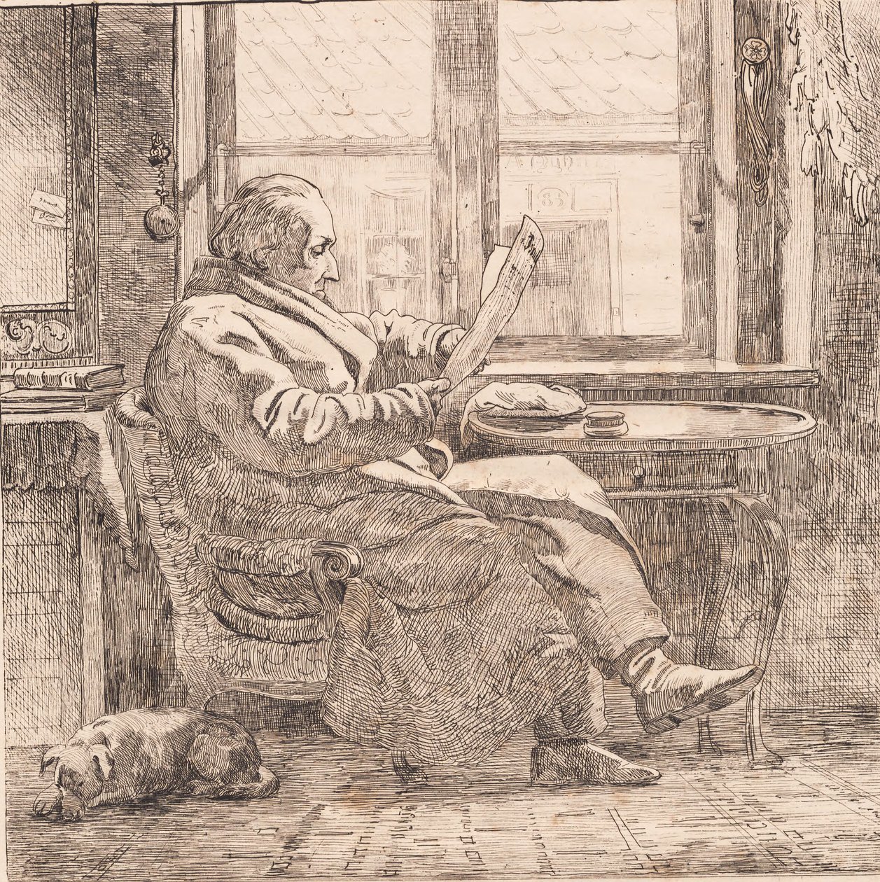 Justitsråd Emanuel Bonnevie de Johan Thomas Lundbye