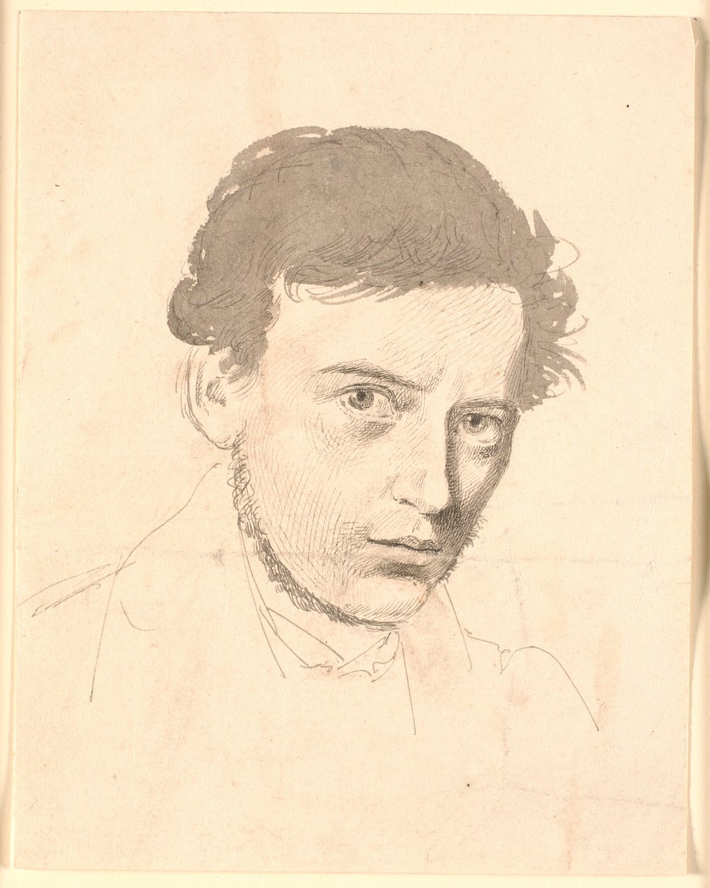 Retrato de un joven de Johan Thomas Lundbye