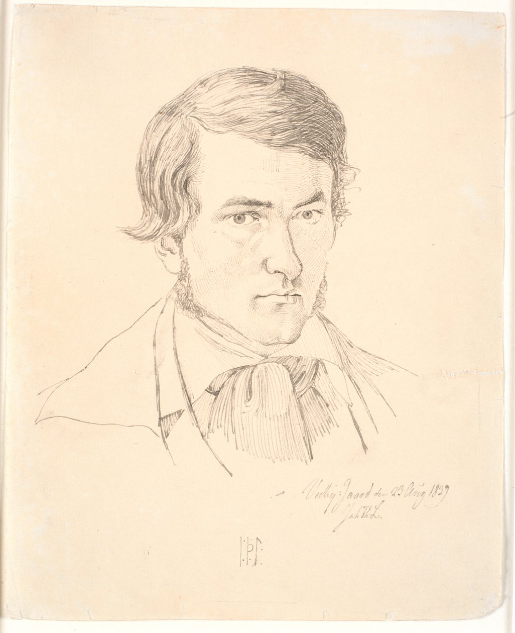 Autorretrato de Johan Thomas Lundbye