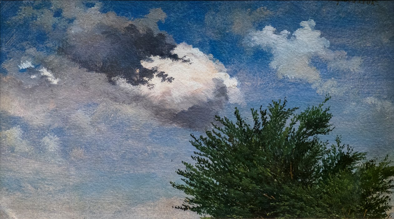 Estudio de las nubes de Johan Thomas Lundbye