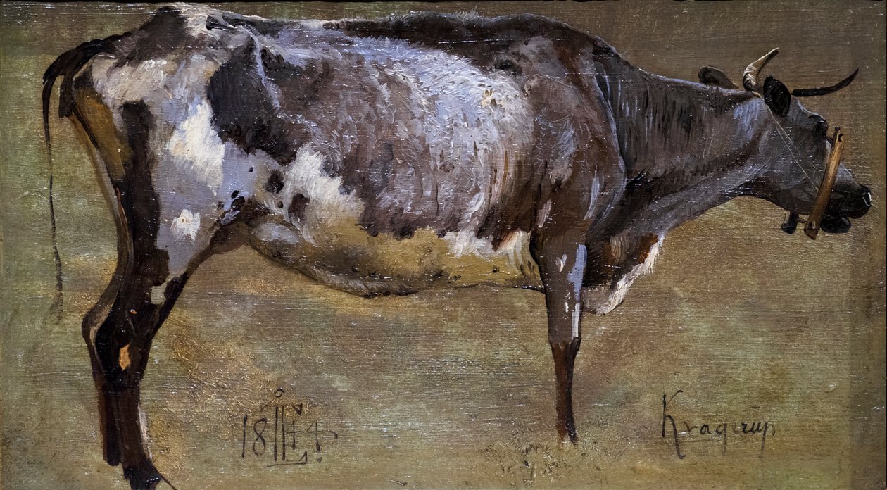 Estudio de una vaca de Johan Thomas Lundbye
