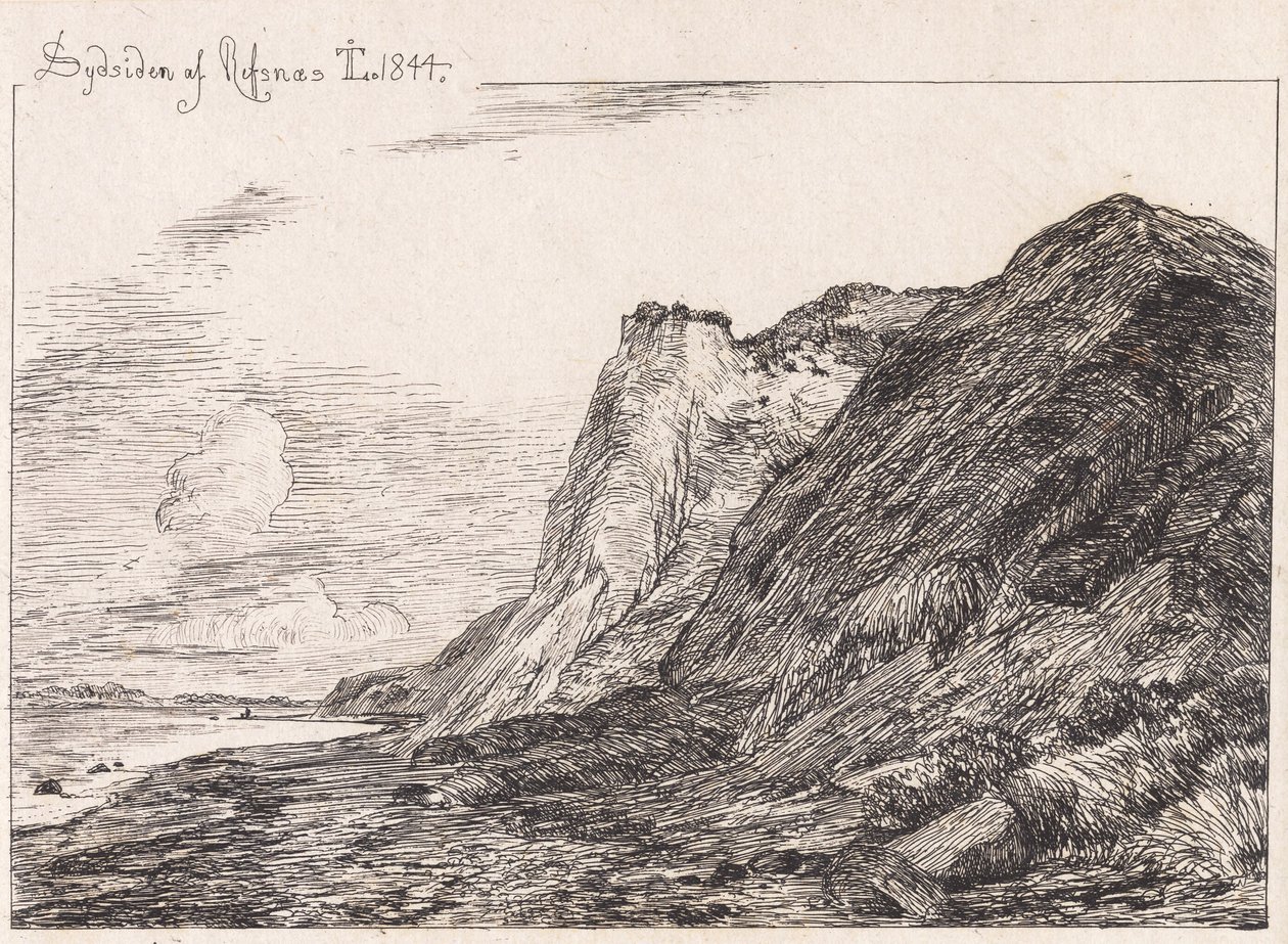 Lado sur de Refsnæs de Johan Thomas Lundbye