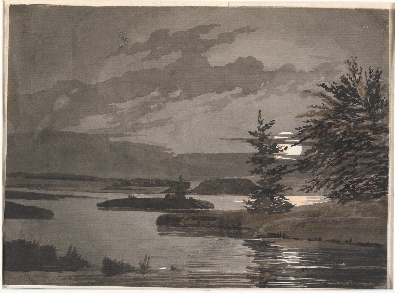 Vista desde Auderød hacia Sonnerup de Johan Thomas Lundbye
