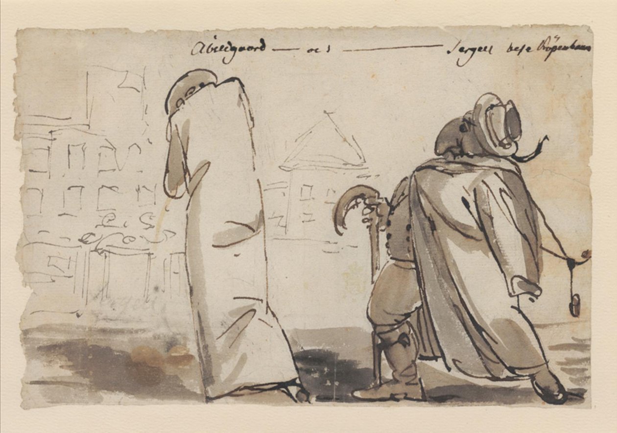 Abildgaard y Sergell visitan Copenhague de Johan Tobias Sergel