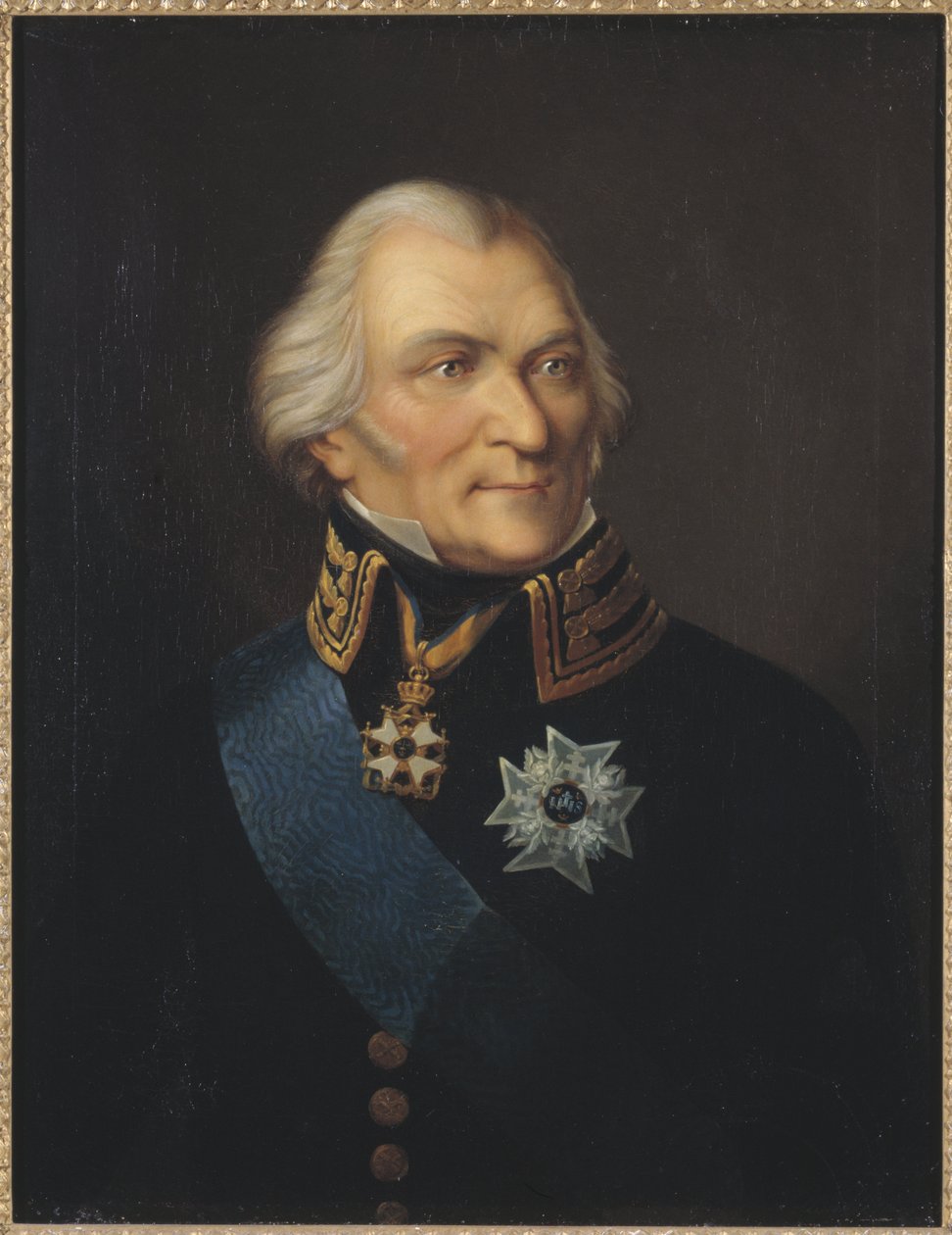 Retrato del Conde Johan Christopher von Toll de Johan Way