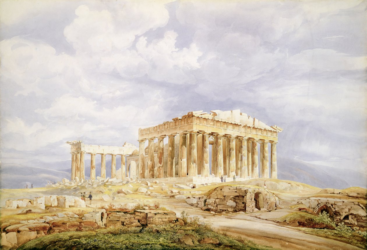 El Partenón, Atenas de Johan Wolfensberger