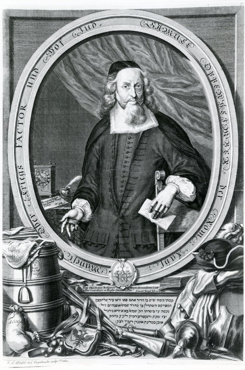 Samuel Oppenheimer (1630-1703) de Johann Andreas Pfeffel