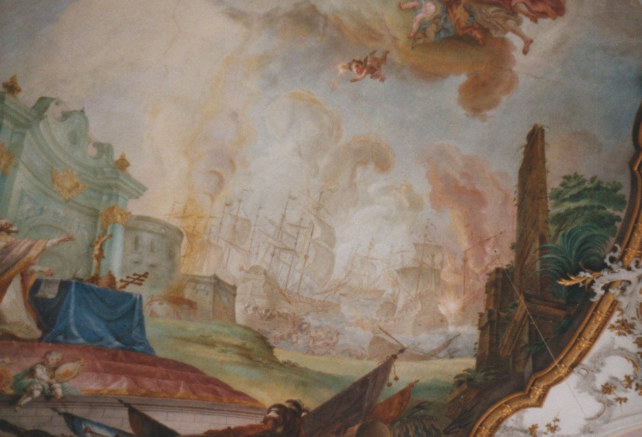 Batalla naval de Lepanto de Johann Baptist Enderle