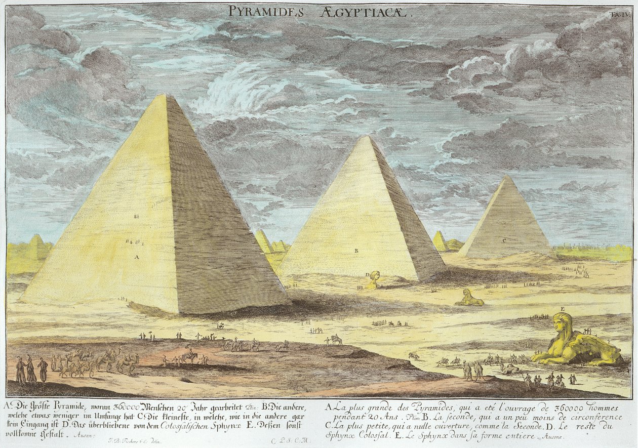 Las pirámides de Egipto, lámina 4 de 