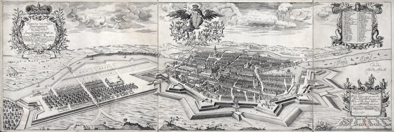 Residencia Electoral de Brandeburgo de Johann Bernhard Schultz