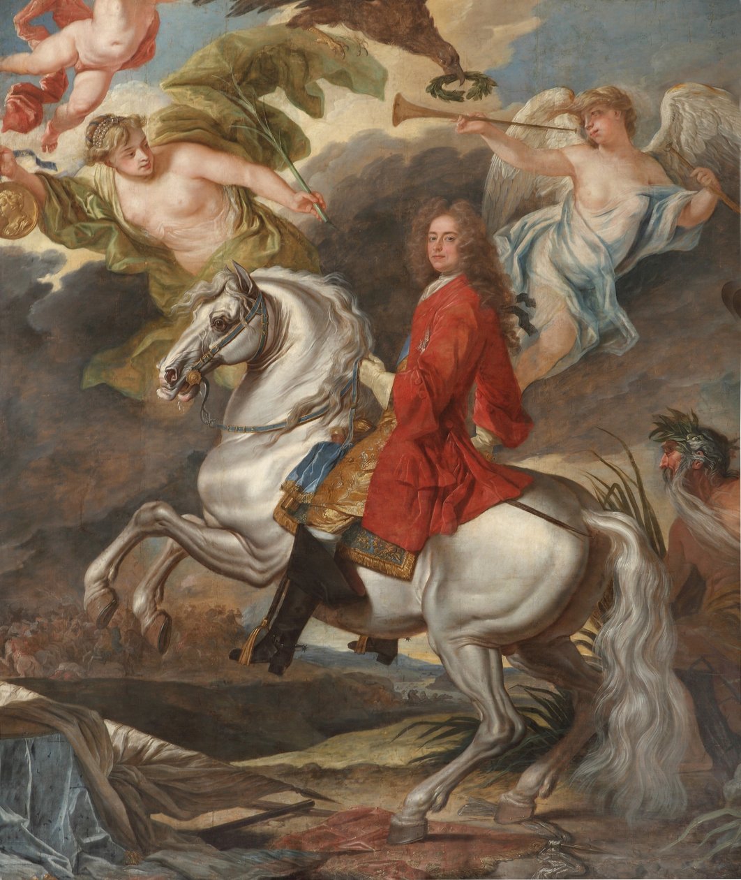 El triunfo de John, primer duque de Marlborough de Johann Closterman