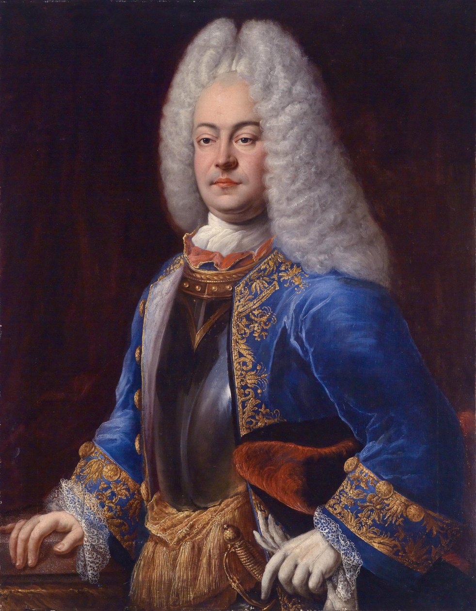 George Albert, príncipe de Frisia Oriental (1690-1734) de Johann Conrad Eichler