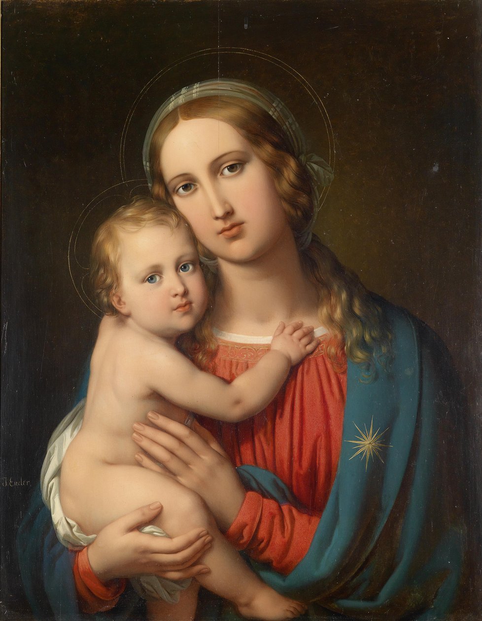 Madonna y el Niño de Johann Ender