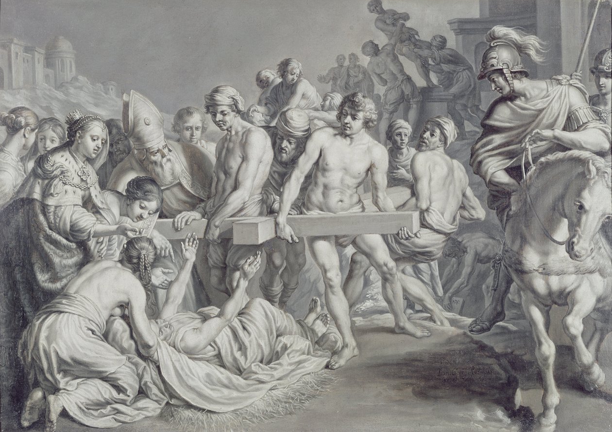 El descubrimiento de la verdadera cruz de Johann Georg Rudolphi